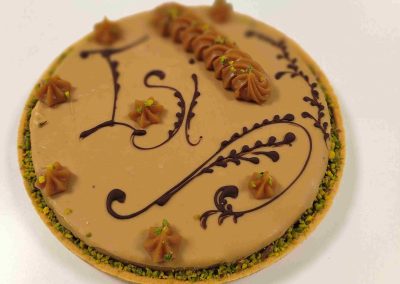 Pistaasi-caramel tarte